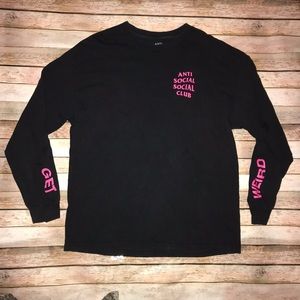 Anti Social Social Club Long Get Weird Long Sleeve